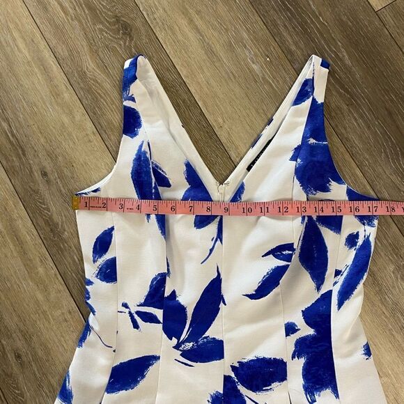 Lauren Ralph Lauren Faille Fit & Flare Dress - Picture 9 of 10